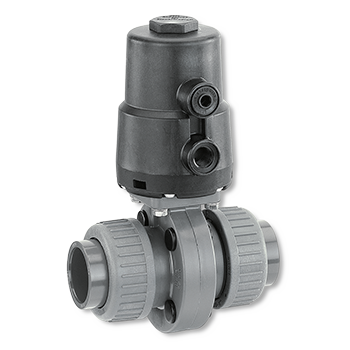 Germany Geimi Gemu valve system 410 straight-through pneumatic plastic butterfly valve
