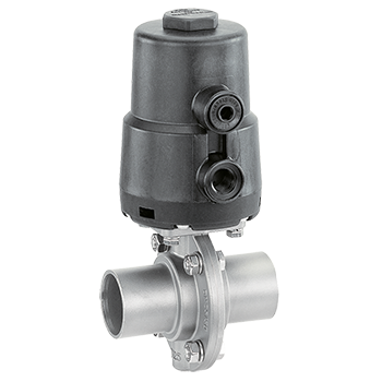 German Gemmy gemu valve system 415 straight-through pneumatic midline butterfly valve