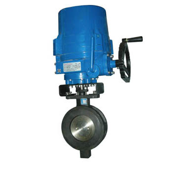 German SED Electric Double Eccentric Butterfly Valve