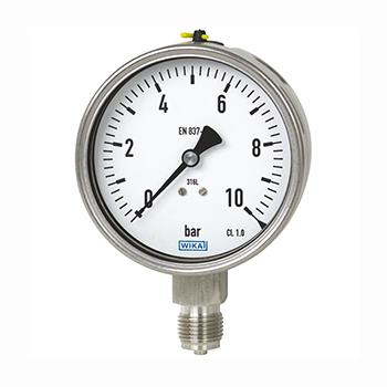 Wika Weika 111.16, 111.26 Bourdon tube pressure gauge, copper alloy - copy