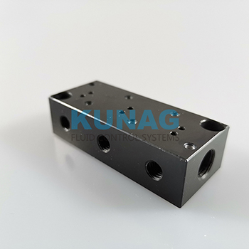 3-valve base plate solenoid valve accessories
