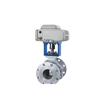 Imported electric V-type ball valve ACVIN