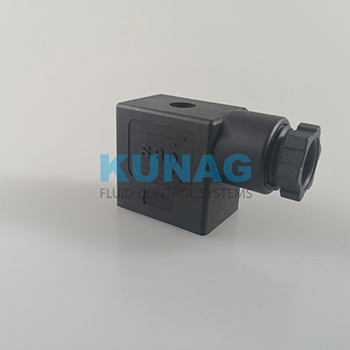 131073插座 插头 接线柱 电气连接器 电磁阀配件 KUNAG