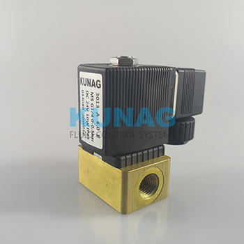 033080 two-way solenoid valve type 3013 brass valve body KUNAG