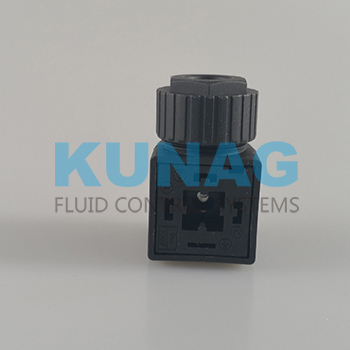 133020插座 插头 接线柱 电气连接器 电磁阀配件 KUNAG