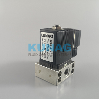 033095 Two-way solenoid valve type 3013 stainless steel body KUNAG