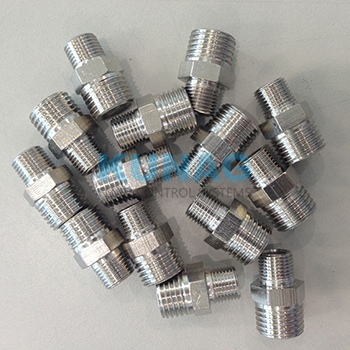 Stainless Steel Threaded Joints Male G1 / 4 to Male G1 / 8 KUNAG