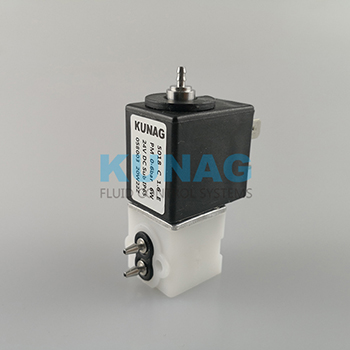 058003 Solenoid valve for inkjet printer Model 5018 Quick-fit cannula with sealing ring Three-way valve