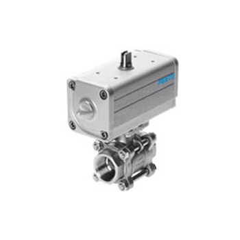 FESTO ball valve and ball valve drive unit