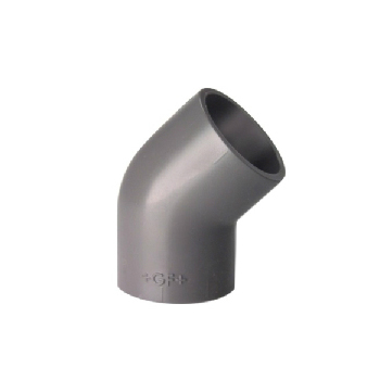 +GF+ pipe fittings ABS 45° elbow