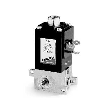Model 638M and 63CM two-position three-way solenoid valve Camozzi