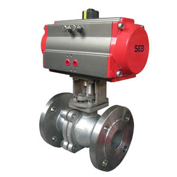 German SED Pneumatic 300# Ball Valve