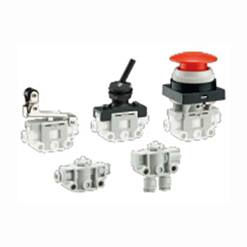 VM100F SMC product 2, 3-way machine control valve with quick change coupling
