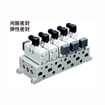 VQ7-6/7-8 SMC 5-way solenoid valve compliant with ISO specifications
