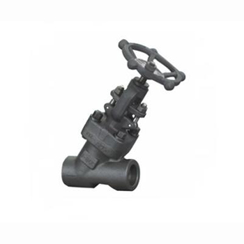 Regus imported Y-shaped forged steel globe valve
