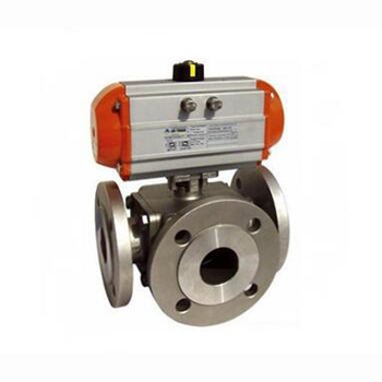 Regus Regus imported pneumatic three-way ball valve
