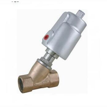 Regus Regis imported brass pneumatic angle seat valve