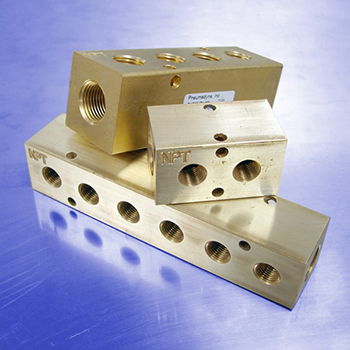 Pneumadyne美国 Brass Pneumatic Manifolds