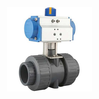 SMS-TORK Turkey TORK- PAV 913 PNEUMATIC ACTUATED PVC BALL VALVES