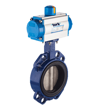 SMS-TORK Turkey TORK-PAV 800 PNEUMATIC ACTUATED WAFER BUTTERFLY VALVES