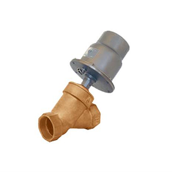 SMS-TORK Turkey TORK-PP1095 BRASS BODY PNEUMATIC ANGLE SEAT VALVE N.C.