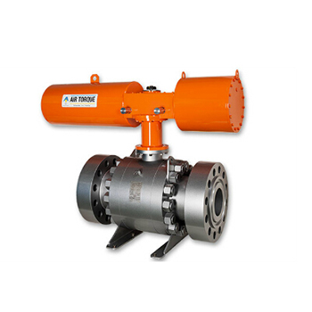 AT high performance ball valve AIRTORQUE Italian actuator