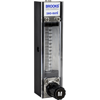 Glass tube variable area flowmeter rotor flowmeter Brooks