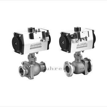Imported pneumatic vacuum ball valve Buhrer
