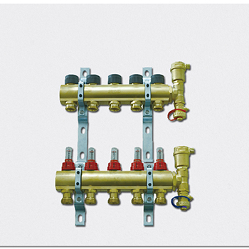 Flow display type brass manifold OWTP Owentop