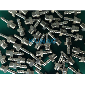 接头G1/4转接内孔6.4mm 不锈钢接头 转换接头 连接件