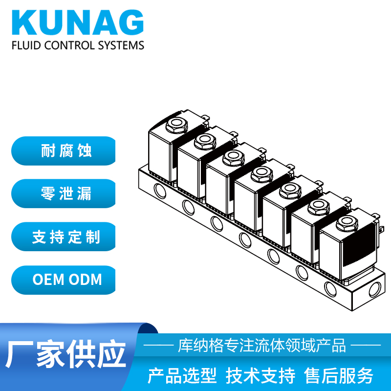 4001-H7 集成阀组3013电磁阀1进7出 7进1出