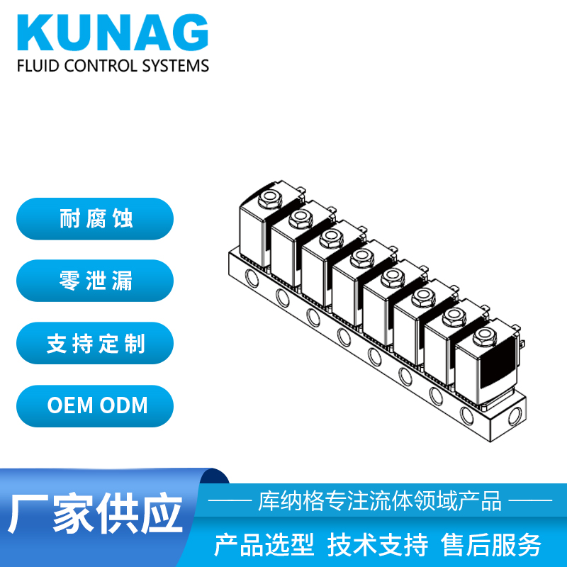 4001-H8 阀组3013电磁阀1进8 8进1出