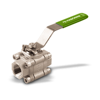 Manual Ball Valve Threaded Port Diameter DN8 to DN150 Three-Piece Valve 47X/47P Series